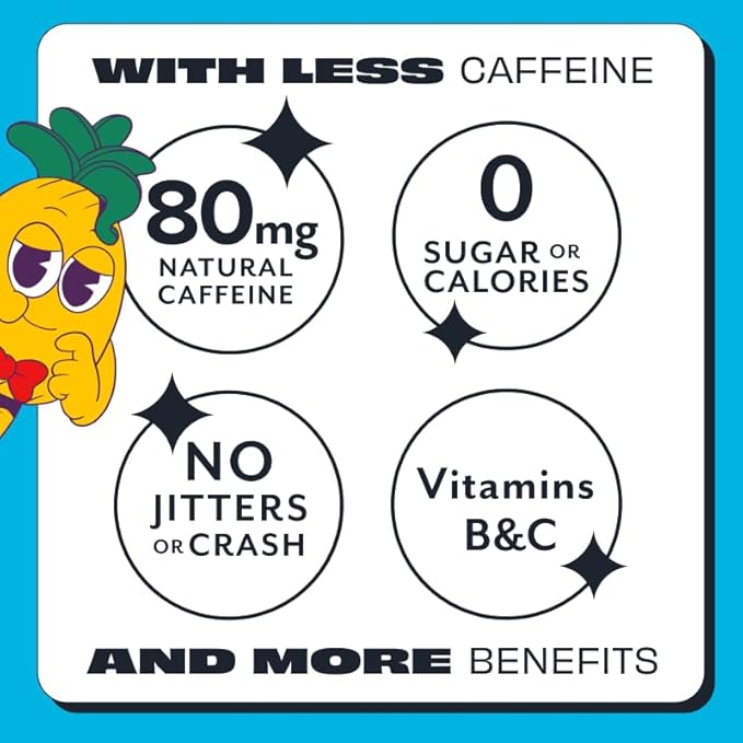 ASPIRE® The Fan Favorite Variety Pack, Healthy Energy Drink 80mg Natural Caffeine, Zero Sugar No Carbs Keto Friendly, 12 Pack Green Tea Sugar Free Drink Low Caffeine Zero Calorie