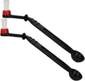 Number-One Coffee Machine Brush Cleaner Nylon Espresso Machine Brush Coffee Cleaning Tool with Spoon (Pack of 2)