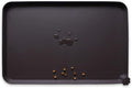 Hoki Found Large Silicone Pet Food Mat - Non Slip, Waterproof Dog Cat Bowl Mat - Dark Oak