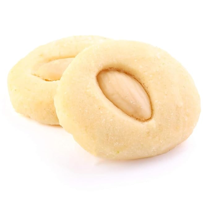 Zalatimo Sweets Since 1860, 100% All Natural Sesame & Butter Shortbread Cookies, Square Metal Gift Tin, Slightly Sweet Cookies with No Preservatives, No Additives, No Corn Starch, No Syrups! 1.4Lbs