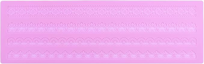Embossing Lace Fondant Molds, Silicone Lace Mold for Cakes Decorating, Silicone Molds for cake lace Mat Craft Tools