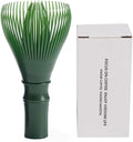 Traditional Matcha Whisk Reusable PP Resin Matcha Whisk Chasen Dishwasher Safe Matcha Stirrer Matcha Green Tea Powder Preparation Prepare Japanese Matcha Tea (Green)
