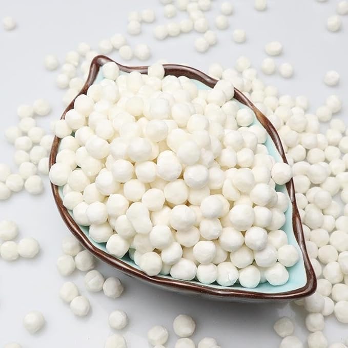 Authentic Thai Small Tapioca Boba Pearls (Sago Balls) from Cassava - Perfect for Bubble Tea, Pudding, Desserts - Gluten-Free, Vegan-Friendly & Flavor-Absorbent - Versatile for Soups and Sauces, Best for Bubble Boba Milk Tea, Tapioca Pudding, Desserts, ...