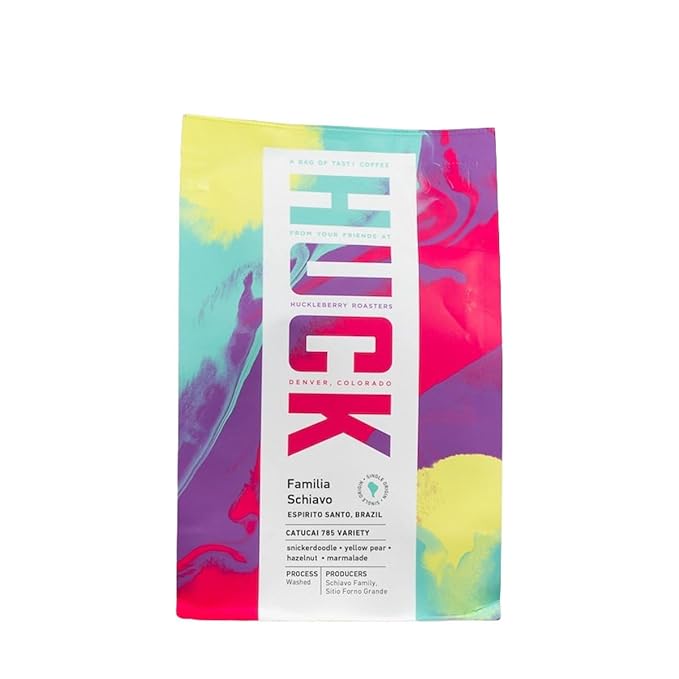 Brazil Familia Schiavo - Roasted by Huckleberry Roasters - Whole Bean Coffee - 2 Pound Bag