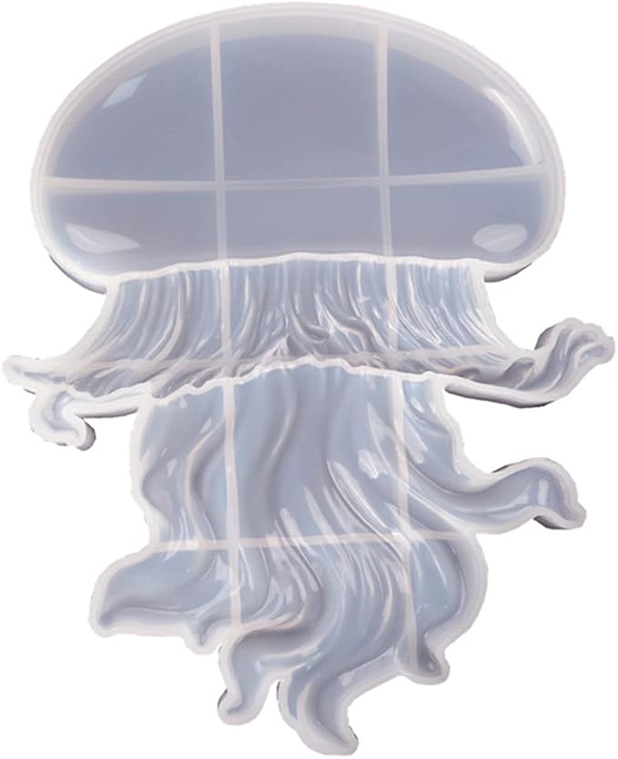 Octopus Resin Mold, Gasusen 3D Large Sea Animals Octopus Silicone Molds for Epoxy Resin Casting, Wall Hanging Ornaments, Home Decor, Halloween Christmas Gifts, DIY Craft