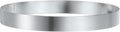 HARFINGTON Round Cake Ring 6.3 x 1 Inch Seamless Stainless Steel Pastry Mousse Dessert Ring Mirror Coating for Baking Cooking English Muffins Crumpet Making Tool