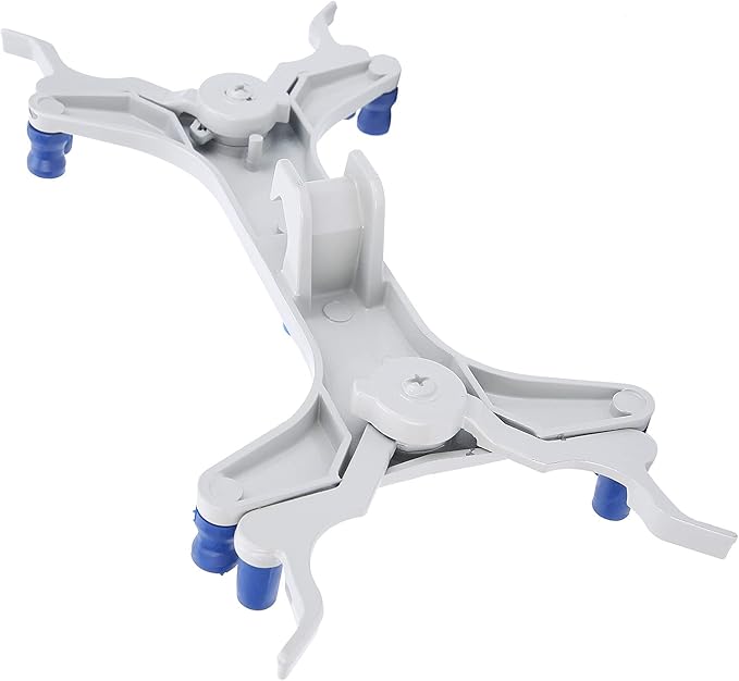 Aluminum Burette Clamp Accessory Dual Burette Aluminum Rubber Clip Holder Burette Clip Titration Stand Accessories Aluminum Butterfly Clip Titration Clip Buret Clamp