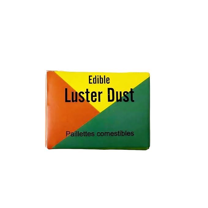 Edible Glitter - 10g Luster Dust Edible Food Grade Coloring Glitter for Cake Decorating, Baking, Drinks - Shimmer Dust Powder, Metallic Color Dusting Powder for Icing, Fondant, Candy, Cookie (Green)