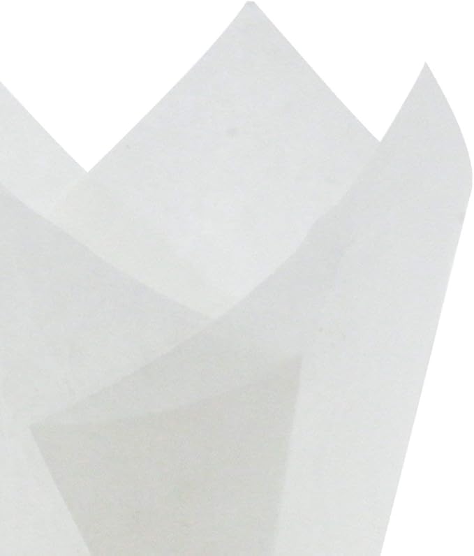 White Tulip Baking Cups, Mini Size, Pack of 250