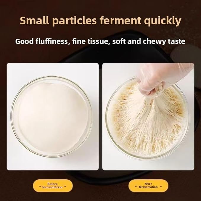 Angel yeast, household, Mantou, steamed stuffed buns, 1.76 ounces (5G * 10 bags),安琪酵母粉蒸包子蒸馒头发酵用（5g/包*10包装）