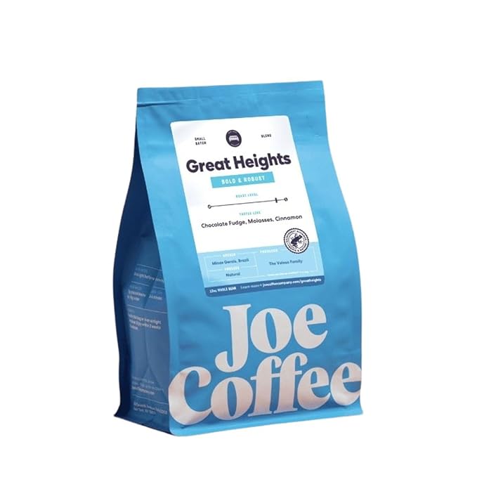 Great Heights - Roasted by Joe Coffee Company - Whole Bean Coffee - 12 Ounce Bag