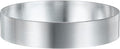 HARFINGTON Round Cake Ring 3.54 x 1 Inch Seamless Stainless Steel Pastry Mousse Dessert Ring Mirror Coating for Baking Cooking English Muffins Crumpet Making Tool