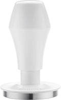 Normcore 51mm Espresso Coffee Tamper V4.1, Spring Loaded Tamper with 15lb/25lb/30lb Interchangeable Springs, Fit Delonghi 51mm Portafilter, Anodized Aluminum, White