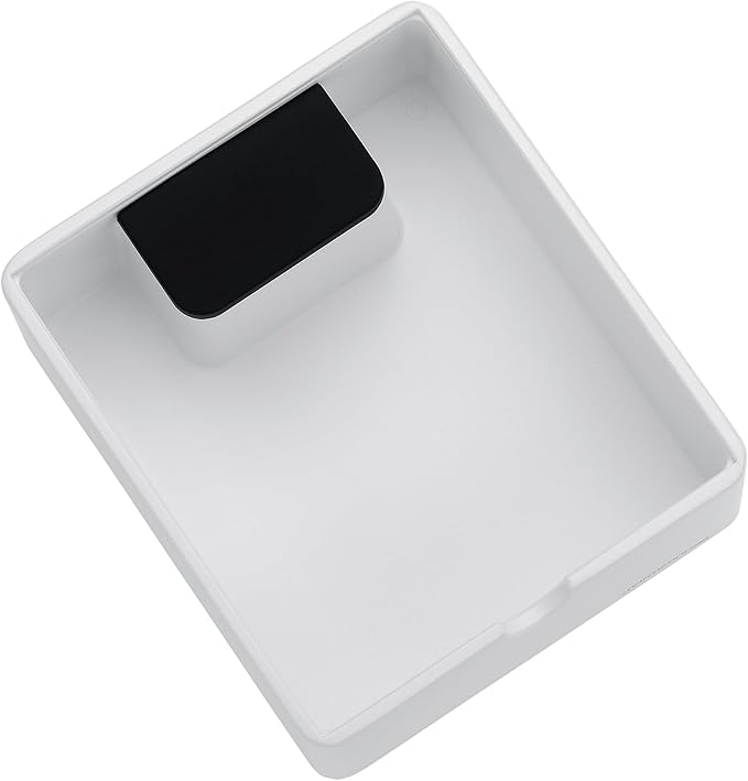 Normcore Compact Knock Box, Metal Espresso Knock Box, Heavy-Duty Knockbox, Anodized Aluminum, Espresso Accessories for Coffee Grounds, White