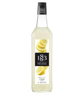 1883 Lemon Syrup for Drinks, Made in France, 1 Liter Glass Bottle