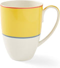 Spode Kit Kemp 17oz Calypso Mug | Vibrant Yellow | Porcelain | Dishwasher and Microwave Safe | For Coffee and Tea | Fabulous Gift | Home or Office Use