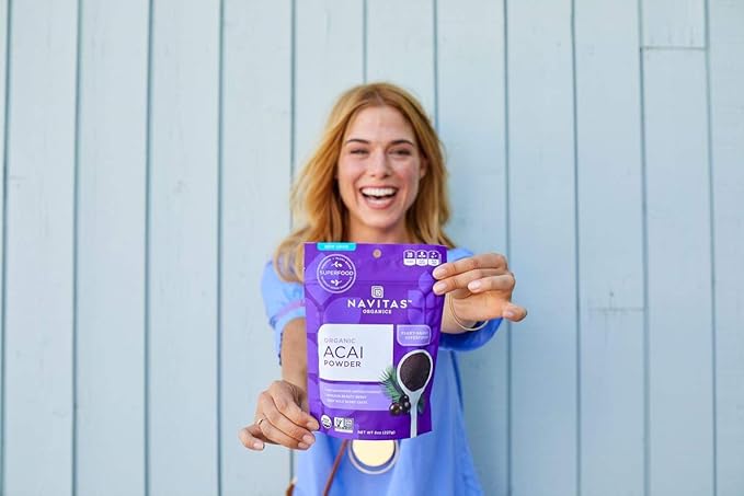 Navitas Organics Acai Powder, 4oz. Pouch, 38 Servings