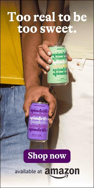Spindrift Soda Variety Pack with Real Squeezed Fruit 12 Pack Case