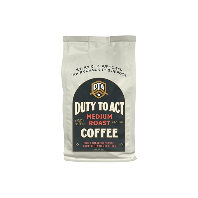 Duty to Act Dark Roast & Medium Roast Ground Coffee, 2 lb. (Variety Pack)