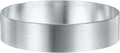 HARFINGTON Round Cake Ring 3.15 x 1 Inch Seamless Stainless Steel Pastry Mousse Dessert Ring Mirror Coating for Baking Cooking English Muffins Crumpet Making Tool