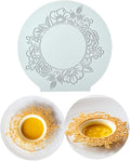 Silicone Lace Mold, Wedding Cake Lace Mat, Coral Cake Decorating Mold Flower Fondant Impression Mats for Edible Lace Fondant Mold, Sugar-Lace Cupcake Mat Tools (A_6.6x6.4x0.12inch)