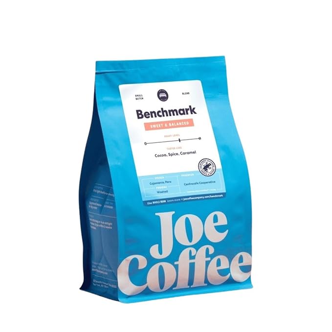 Benchmark - Roasted by Joe Coffee Company - Whole Bean Coffee - 6 Ounce Bag