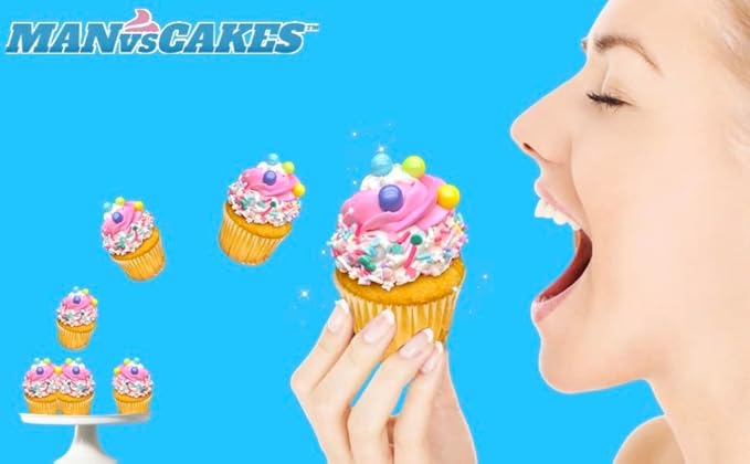 Manvscakes, pink sprinkles, valentines, cake sprinkles, gluten free, cookies, chocolate, fondant, princess topping, ice cream, edible, dessert decoration (Rainbow)