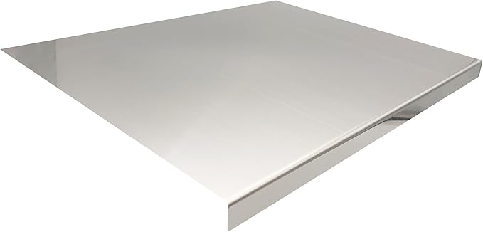 Stainless Steel Cutting Boards for Kitchen,Baking Board,Pastry Board,kneading Panel - Suitable for Cutting Vegetables, Fruits, Meat,bread - Easy To Clean and Store (40x30cm/15.7x11.8in)