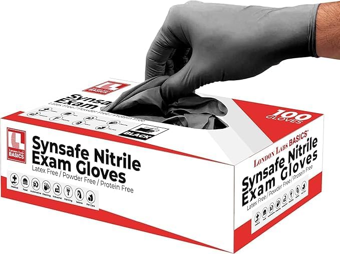 4Mil Synsafe Black (100 CT)-XL
