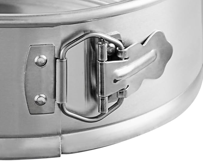 Soro Essentials- 11' x 3'' Deep Aluminum Round Spring Form Pan- Leak Proof Cheesecake Pan Spring Form Pans with Removable Bottom and Quick Release Latch for Baking Cheesecake Cakes