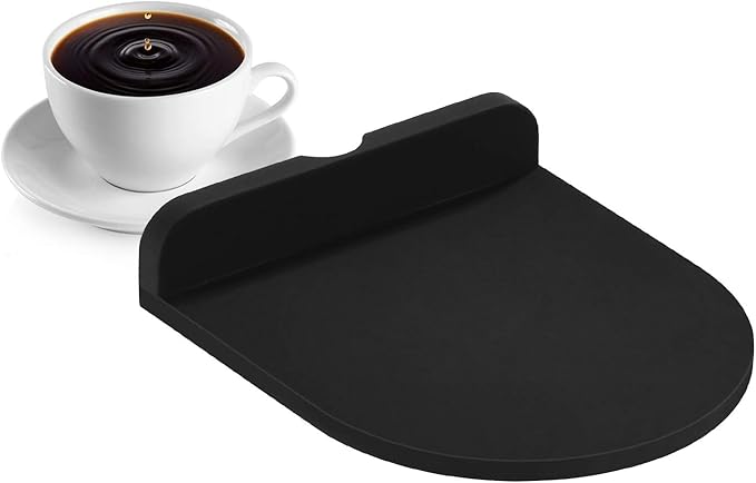 NuLink Silicone Gel Coffee Tamper Mat, Espresso Silicone Tamper Mat, Silicone Tamping Pad for Barista Tool Home Kitchen Bar Coffee Shop