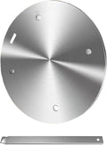 11inch Heat Diffuser Plate, Grouarty Stainless Steel Cooking Induction Adapter Simmer Plate for Electric Gas Glass Cooktop Hob Ring, Induction Cooktop Converter Plate With Handle