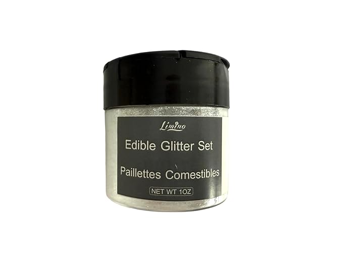 Edible Glitter - 30g Edible Luster Dust Metallic Food Grade Coloring Glitter for Drinks, Cake Decorating, Baking - Edible Dust Powder Shimmer Sprinkle Powder for Icing, Cocktail, Wine, Candy (Red)