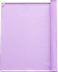 uxcell Silicone Pastry Mat, 19.7" x 15.8" Silicone Baking Mat with Measurements, Non-Stick Dough Rolling Mat for Making Pastry Cookies Bread Pizza Purple
