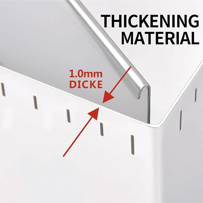 Guowall Stainless Steel Extensible Cake Ring Mold Detachable Square Shaped Mousse Ring Nonstick Cake Mould for Baking Tools - 4in