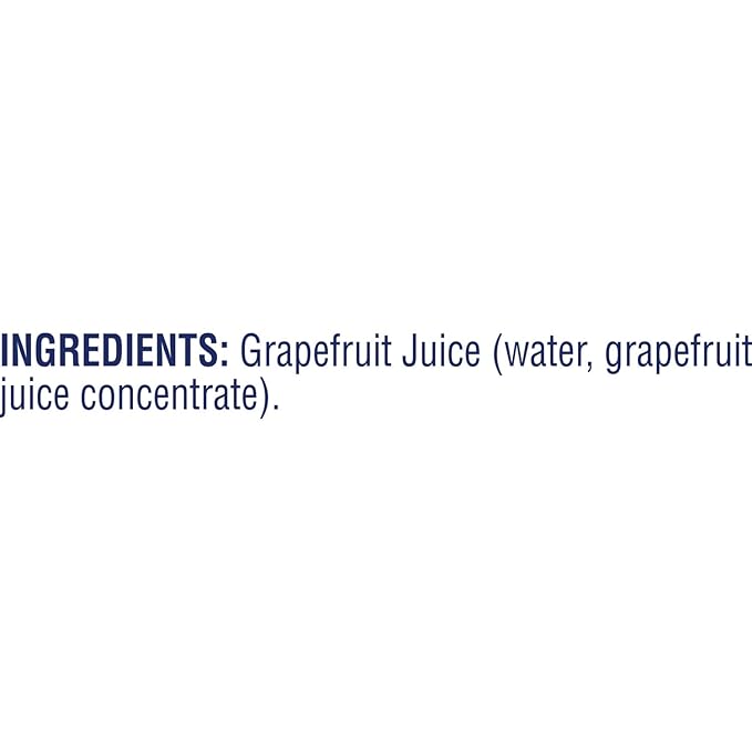Ocean Spray 100% White Grapefruit Juice, 7.2 oz Cans (Pack of 24)