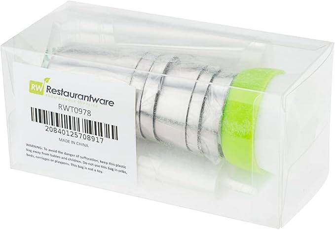 Restaurantware Pastry Tek Russian Piping Tips Set 17 Piece Durable Cake Decorating Kit - 6 Piping Tips 10 Piping Bags Stainless Steel Piping Bags And Tips Set 1 Tri-Color Coupler