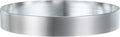 HARFINGTON Round Cake Ring 5.12 x 1 Inch Seamless Stainless Steel Pastry Mousse Dessert Ring Mirror Coating for Baking Cooking English Muffins Crumpet Making Tool