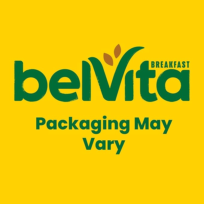 belVita Breakfast Bars Biscuits Variety Pack, 4 Flavors, 30 Total Packs, Christmas Stocking Stuffers, 6 Boxes (4 Biscuits Per Pack)