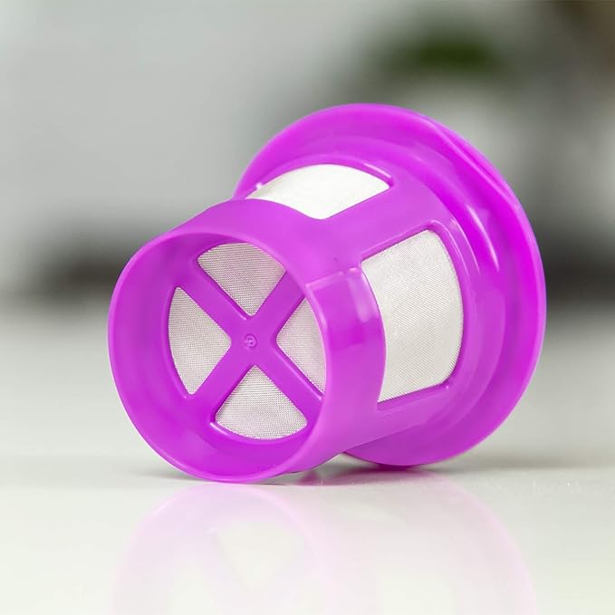 Perfect Pod Cafe Save 1-Stream Reusable K Cup Pod Coffee Filters - Refillable Coffee Pod Capsules with Built-In, Integrated Mesh Strainer for use with Keurig & Select Single Cup Coffee Makers, 6-Pack