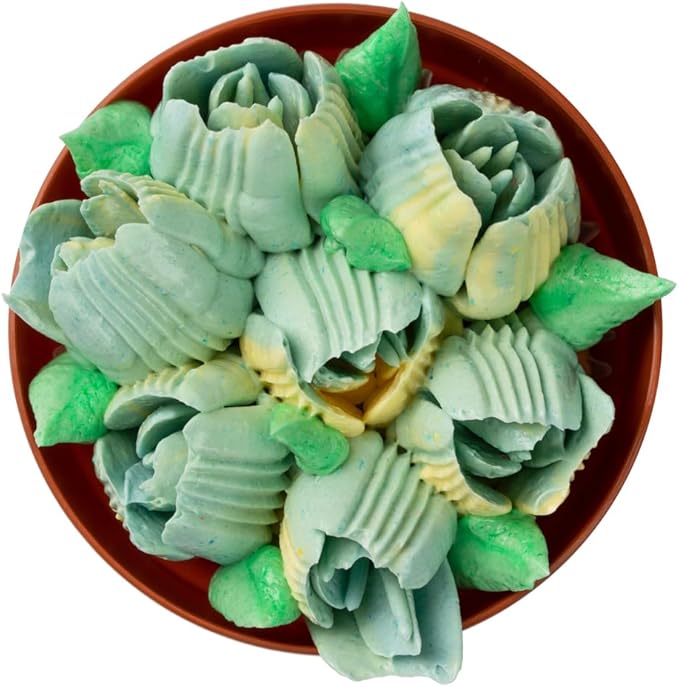 Restaurantware Pastry Tek Russian Piping Tip 1 Rose Cake Decor Piping Tip - #9 Corrosion-Resistant Stainless Steel Decorating Tip For Frosting Dishwasher-Safe Decorate Cupcakes Cakes or Cookies