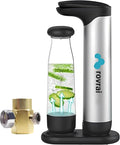 Soda Water Maker,Sparkling Water Machine with Superior Carbonation Technology,Comes with Co2 Refill Adapter,Compatible with Sodastream/Ninja/Soda Sense/Simpli TR21-4 thread (Screw-In) Co2 Cylinders