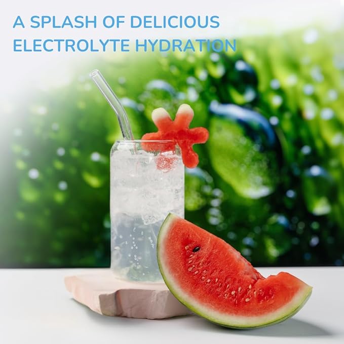 Pure Inventions - Watermelon Water Infusion Drops - Antioxidants, Vitamin C & Electrolytes - Health & Wellness Drink -Immunity Support -Sugar Free, Zero Calorie, No Artificial Sweeteners -500 Servings