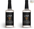 LAVA Premium Triple Sec Cocktail Syrup, 33.8oz (1-Liter), Made with 100% Sugar, Orange Extract, No Artificial Sweeteners, Flavors, or Colors. (2-Pack)