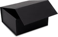 Prime Line Packaging Christmas Gift Boxes with Lids for Presents, Holiday Gift Boxes, Small Black Gift Box for Small Business, Birthdays, Weddings, Graduation, Bulk, 8x8x4, 15 Pack
