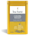 Tea Forte Caramel Nougat Premium Loose Leaf Caffeinated Black Tea Blend Canister, Makes 35-50 Cups