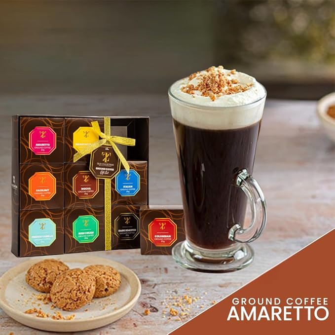 Coffee Gifts - Gourmet Coffee Gift Set |9 Ground Coffee Assortment Gift Set |Coffee Sampler Gift Set, Tasting Kit |Gifts For Coffee Lovers |Ground Coffee Gift Basket |Gifts For Men And Women