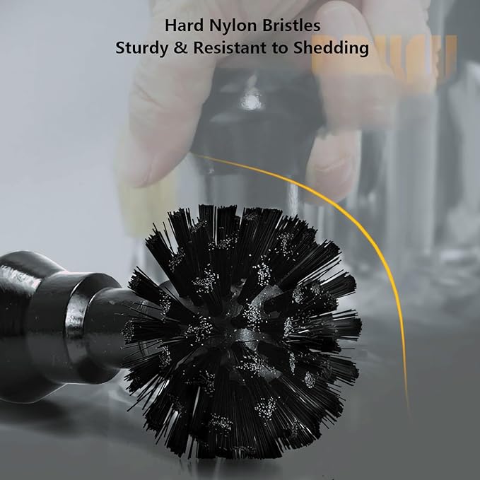 Espresso Coffee Machine Cleaning Brush Kit with Portafilter Cleaning Disc (58mm Portafilter Brush)