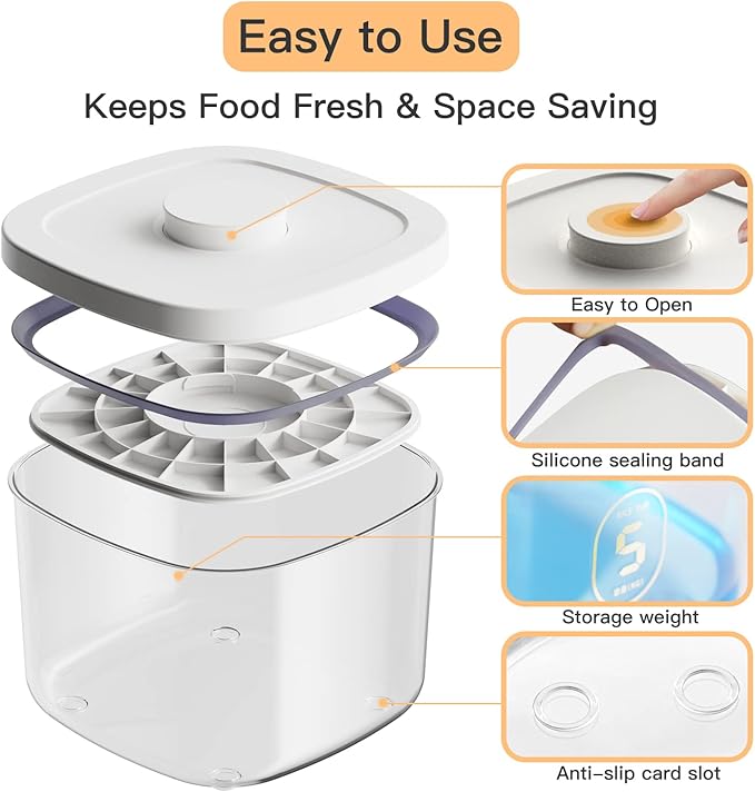 10 Lbs Storage Container Bin Rice Dispenser with Measuring Cup Food Cereal Container Bins Household for Kitchen Pantry Organization