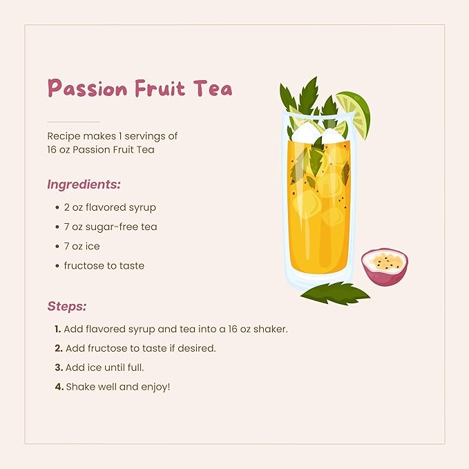 Bossen Concentrated Syrup_5.5 lb (Passion Fruit)